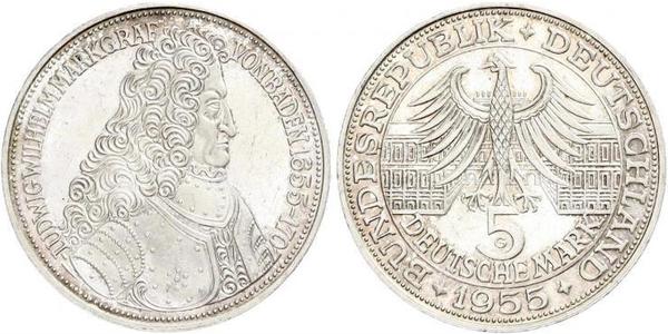 5 Mark Allemagne Argent 