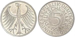 5 Mark Allemagne de l