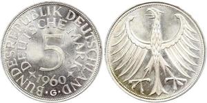 5 Mark Allemagne de l