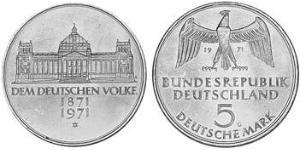 5 Mark Allemagne de l