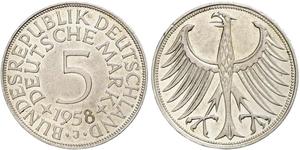 5 Mark Allemagne de l
