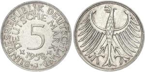 5 Mark Allemagne de l