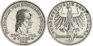 5 Mark Allemagne de l