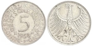 5 Mark Allemagne de l