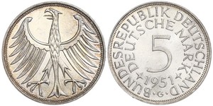 5 Mark Allemagne de l