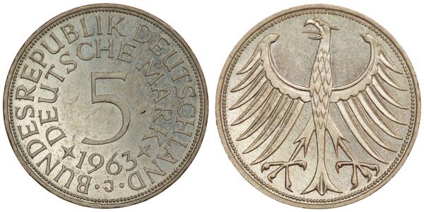 5 Mark Allemagne de l