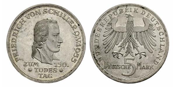 5 Mark Allemagne de l
