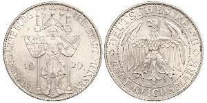 5 Mark République de Weimar (1918-1933) Argent 