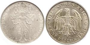 5 Mark République de Weimar (1918-1933) Argent 