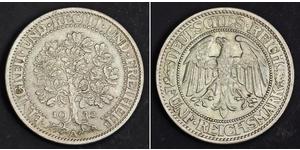 5 Mark République de Weimar (1918-1933) / Allemagne Argent 