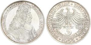 5 Mark Germania Argento 