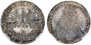 5 Mark Germania Argento 