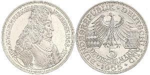 5 Mark Germania Argento 