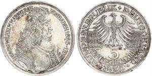 5 Mark Germania Argento 