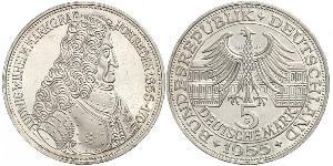 5 Mark Germania Argento 