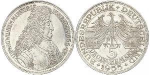 5 Mark Germania Argento 