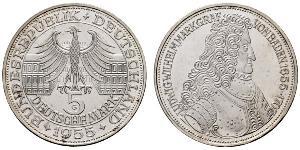 5 Mark Germania Argento 