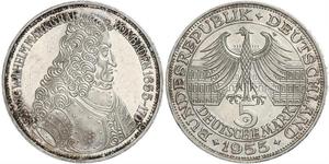 5 Mark Germania Argento 