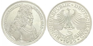 5 Mark Germania Argento 