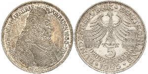 5 Mark Germania Argento 