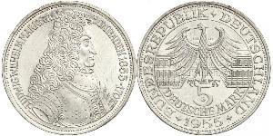 5 Mark Germania Argento 