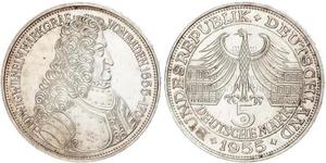 5 Mark Germania Argento 