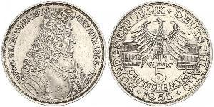 5 Mark Germania Argento 