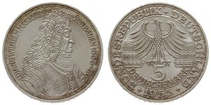 5 Mark Germania Argento 