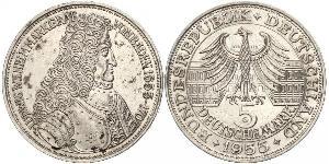 5 Mark Germania Argento 