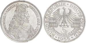 5 Mark Germania Argento 