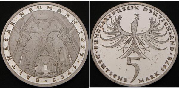 5 Mark Germania Argento 