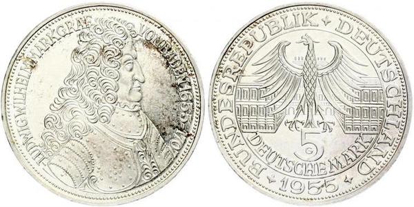 5 Mark Germania Argento 