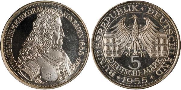 5 Mark Germania Argento 