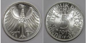 5 Mark Germania Ovest (1949-1990) Argento 