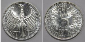 5 Mark Germania Ovest (1949-1990) Argento 