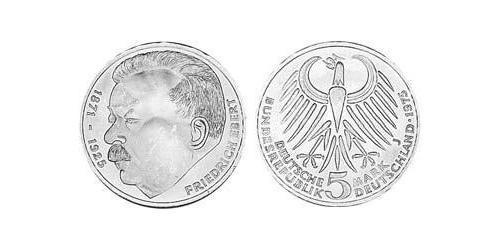 5 Mark Germania Ovest (1949-1990) Argento 