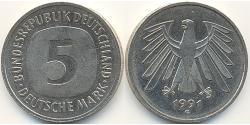 5 Mark Germany Copper/Nickel 