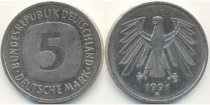 5 Mark Germany Copper/Nickel 