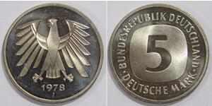 5 Mark Germany Copper/Nickel 
