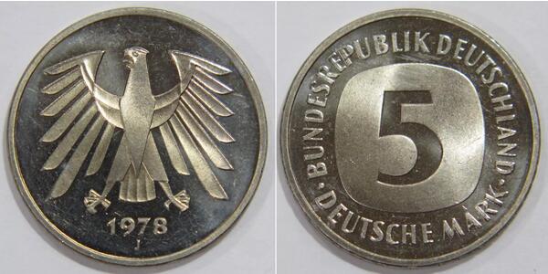 5 Mark Germany Copper/Nickel 