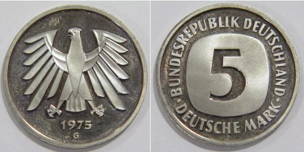 5 Mark Germany Copper/Nickel 