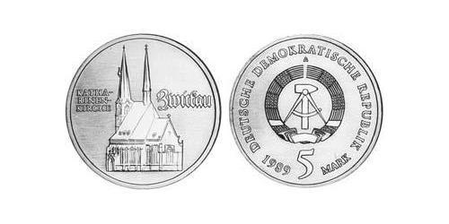 5 Mark German Democratic Republic (1949-1990) Copper/Zinc/Nickel 