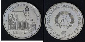 5 Mark République démocratique allemande (1949-1990) Cuivre/Nickel 