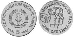 5 Mark République démocratique allemande (1949-1990) Cuivre/Nickel 