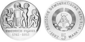 5 Mark République démocratique allemande (1949-1990) Cuivre/Nickel 