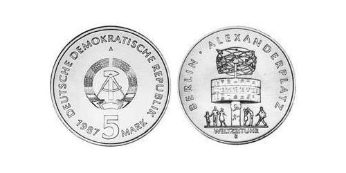 5 Mark République démocratique allemande (1949-1990) Cuivre/Zinc/Nickel 