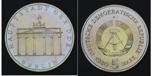 5 Mark République démocratique allemande (1949-1990) Cuivre/Zinc/Nickel 