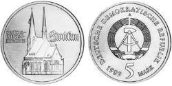 5 Mark Deutsche Demokratische Republik (1949-1990) Kupfer/Nickel/Zink 