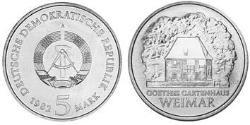 5 Mark Deutsche Demokratische Republik (1949-1990) Kupfer/Nickel/Zink 