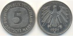 5 Mark Alemania Níquel/Cobre 
